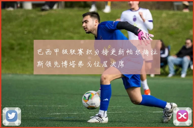 巴西甲级联赛积分榜更新帕尔梅拉斯领先博塔弗戈位居次席