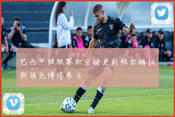 巴西甲级联赛积分榜更新帕尔梅拉斯领先博塔弗戈